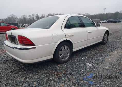 2002 Lincoln Ls V6 Auto/V6 Manual z USA, uszkodzony, nr VIN 1LNHM86S92Y708987